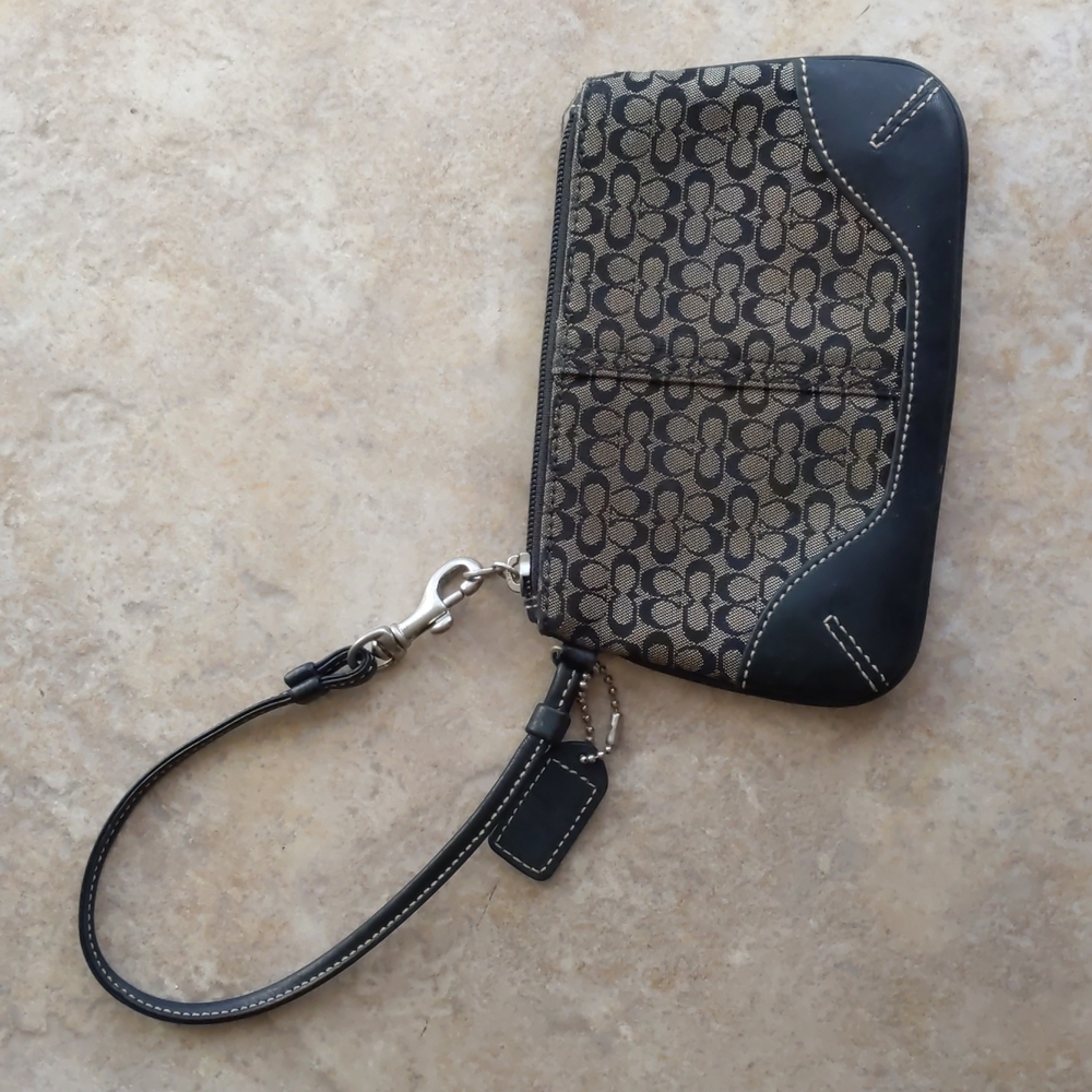 Vintage Coach Wristlet